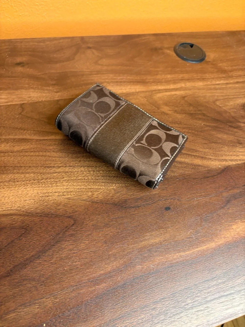 Coach compact wallet